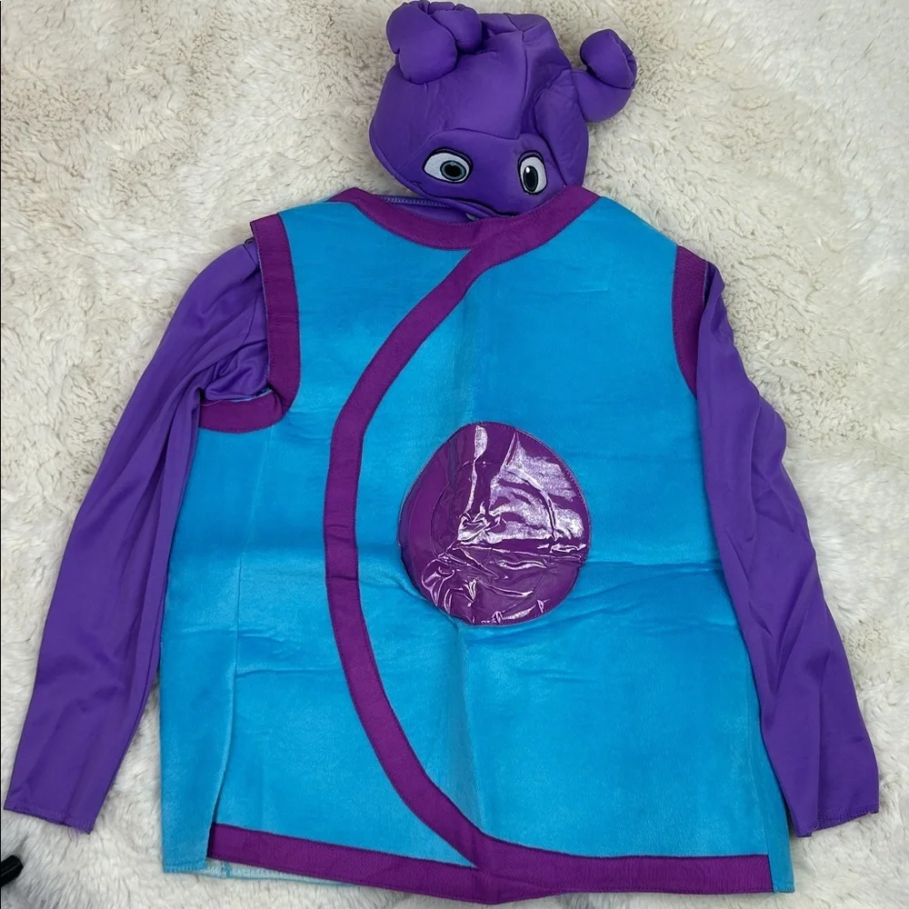 NWT Dreamworks Home Space Alien Halloween Costume Size M(7-8) Ages 7+